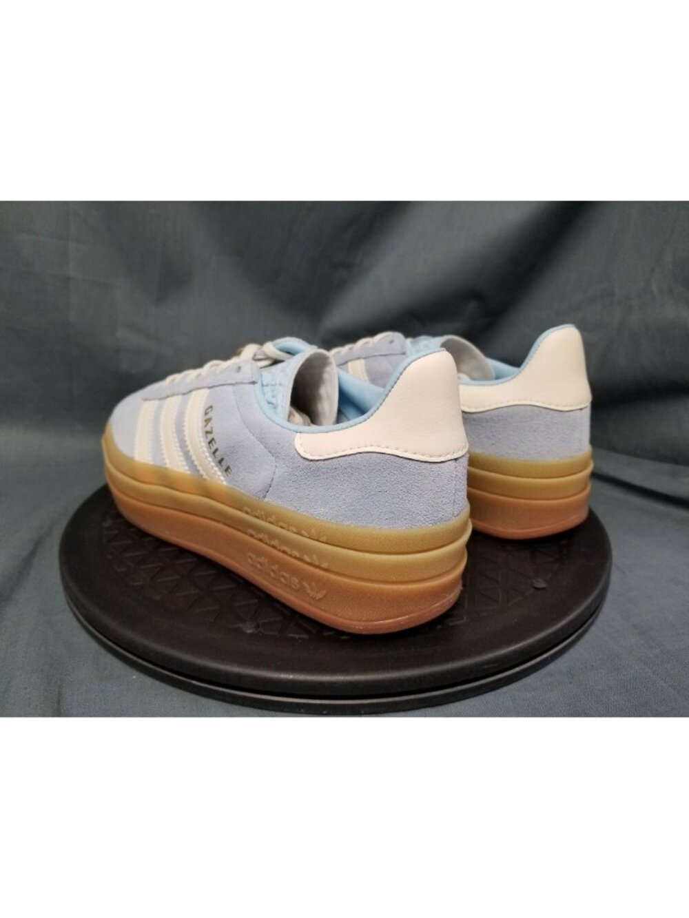 Adidas Gazelle Bold Clear Sky Cream JQ7776 Women's Size 6 NEW NO BOX! - Picture 6 of 11